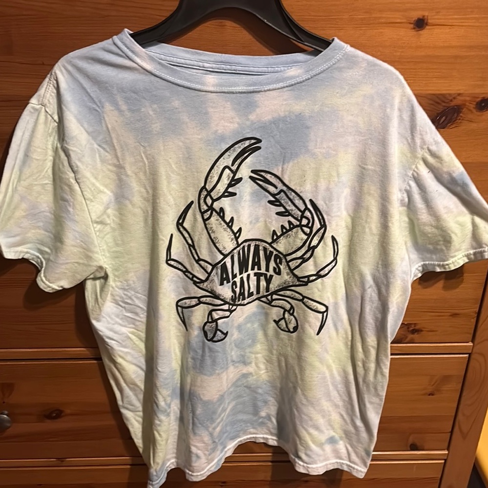 Always Salty Tie-Dye Short Sleeve Tee